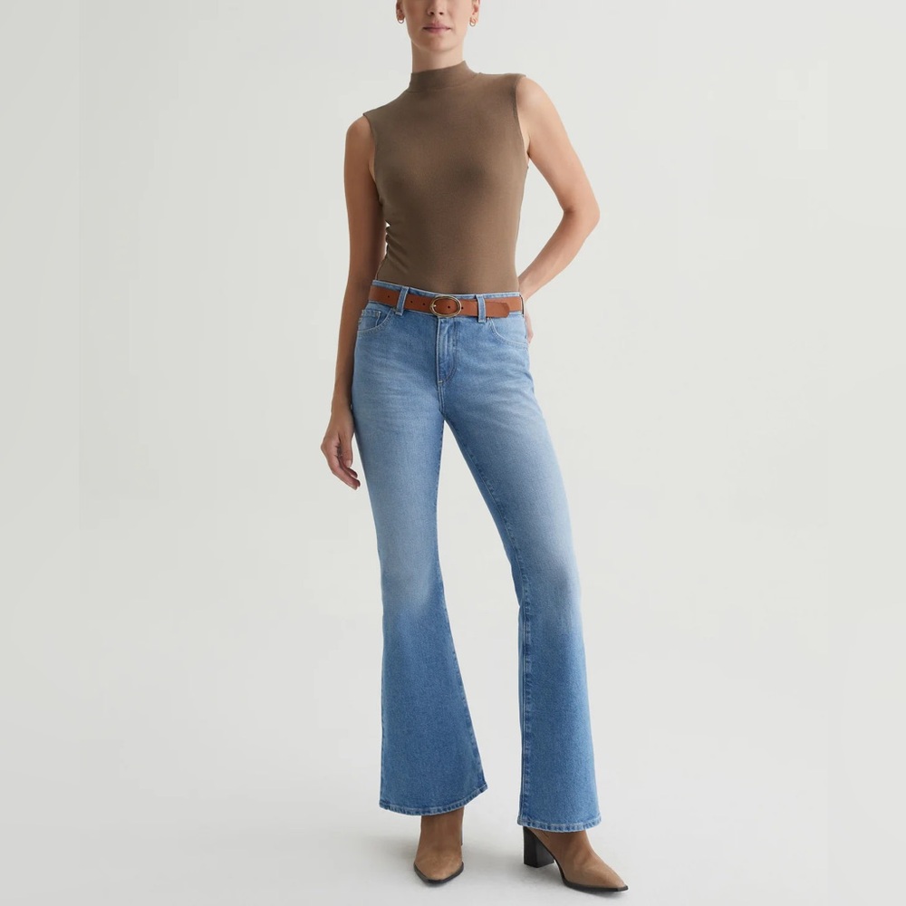 Ag Adriano Goldschmied Angeline Mid-Rise Flare Jeans